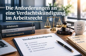 Die Anforderungen an eine Verdachtskündigung im deutschen Arbeitsrecht