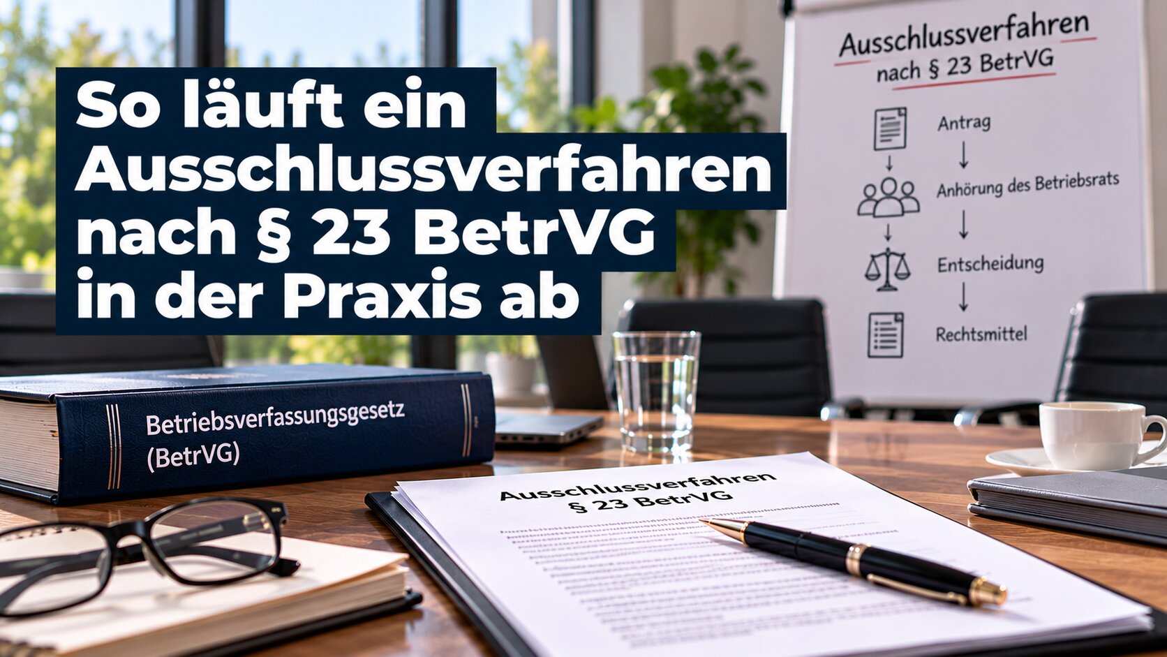 So läuft das Ausschlussverfahren nach § 23 BetrVG ab