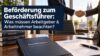 Beförderung zum Geschäftsführer: Was gibt es arbeitsrechtlich zu beachten?