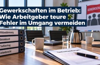 Gewerkschaften im Betrieb: Risiken als Arbeitgeber vermeiden