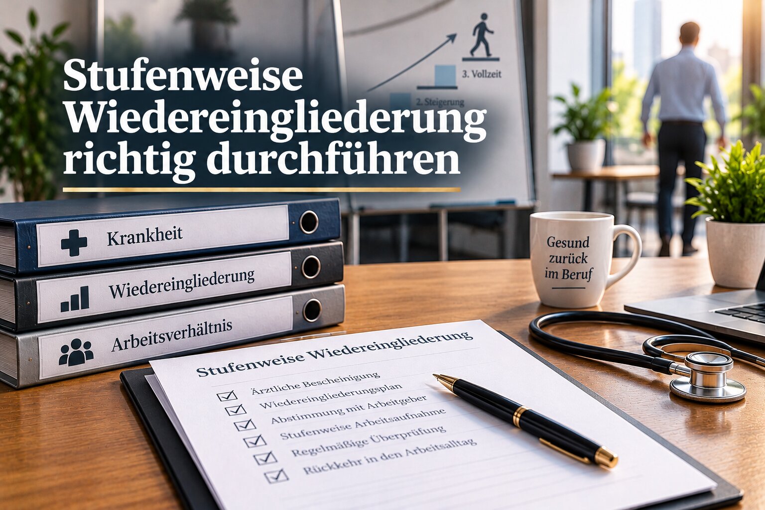 Stufenweise Wiedereingliederung richtig durchführen