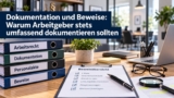 Dokumentation und Beweise: Warum Arbeitgeber stets umfassend dokumentieren sollten